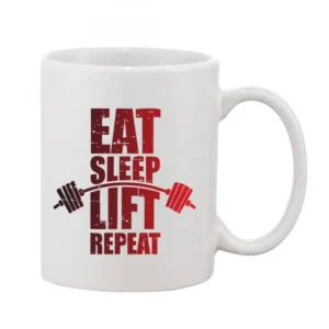 Generic Printed Ceramic Coffee Mug - 1 Pieces, White, 11oz