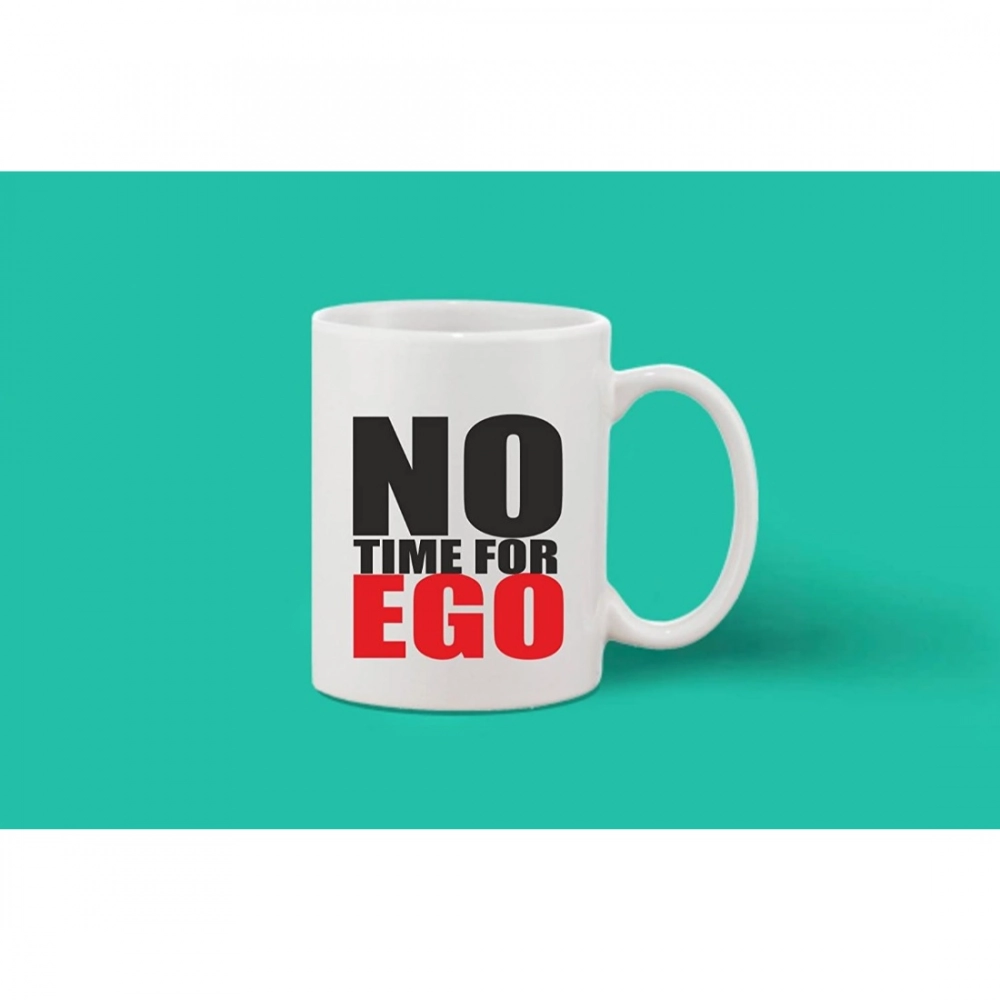 Generic Printed Ceramic Coffee Mug - 1 Pieces, White, 11oz - Image 2