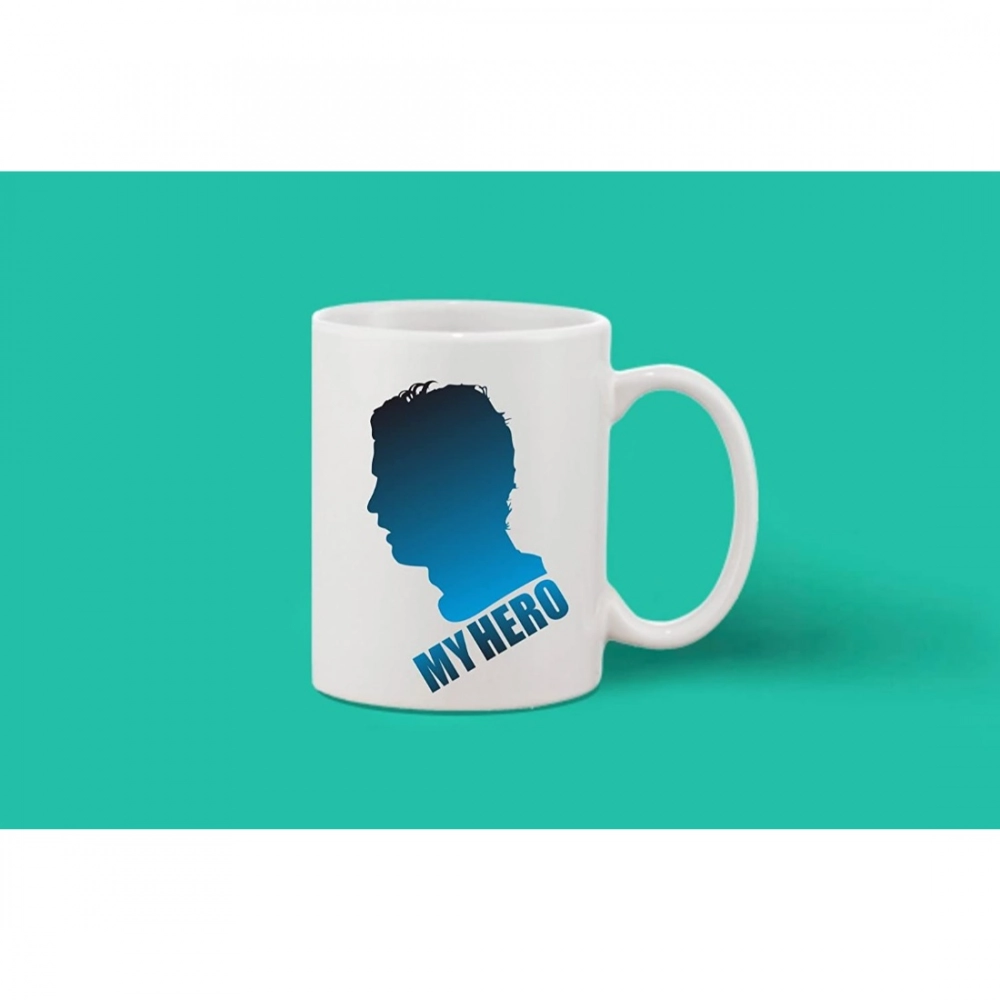 Generic Printed Ceramic Coffee Mug - 1 Pieces, White, 11oz - Image 2