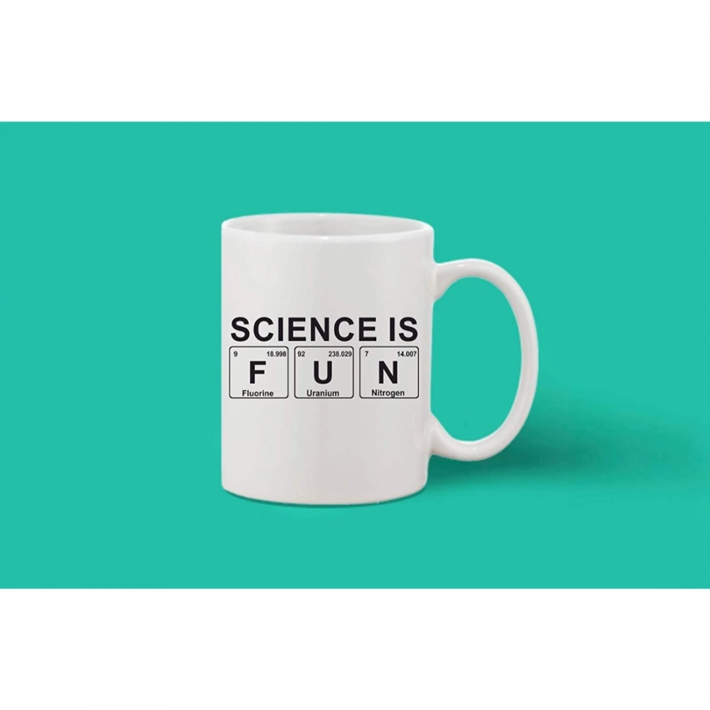 Generic Printed Ceramic Coffee Mug - 1 Pieces, White, 11oz - Image 2