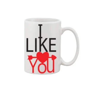 Generic Printed Ceramic Coffee Mug - 1 Pieces, White, 11oz