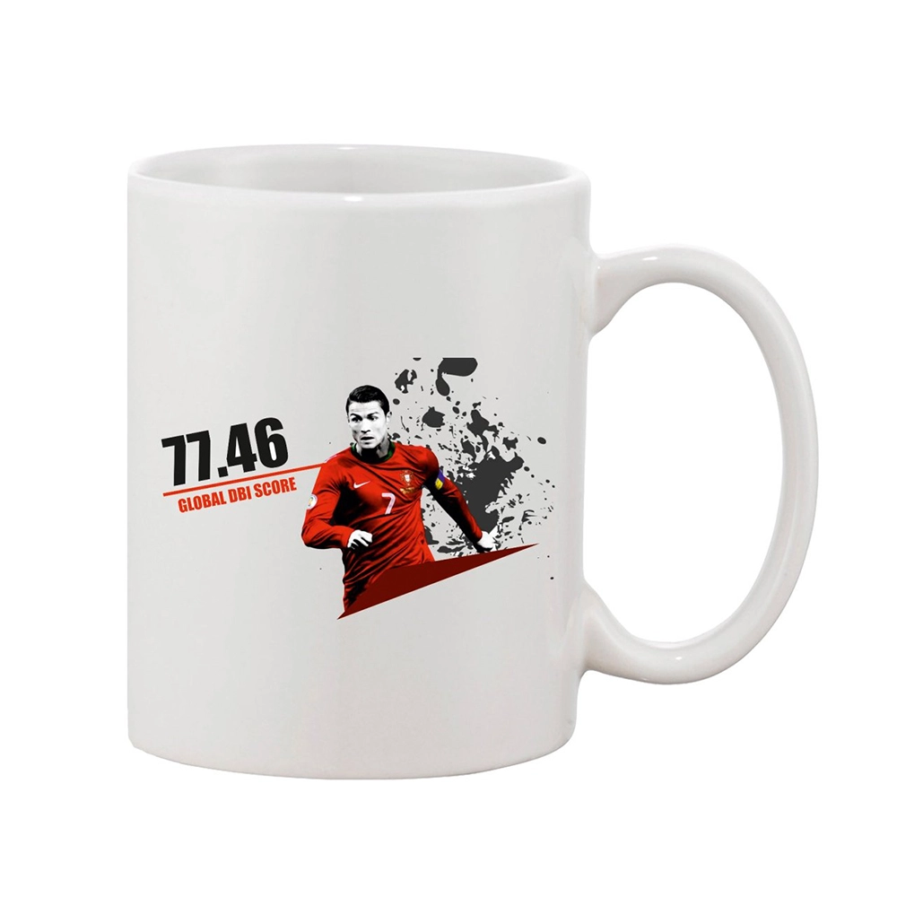 Generic Printed Ceramic Coffee Mug - 1 Pieces, White, 11oz - Image 2