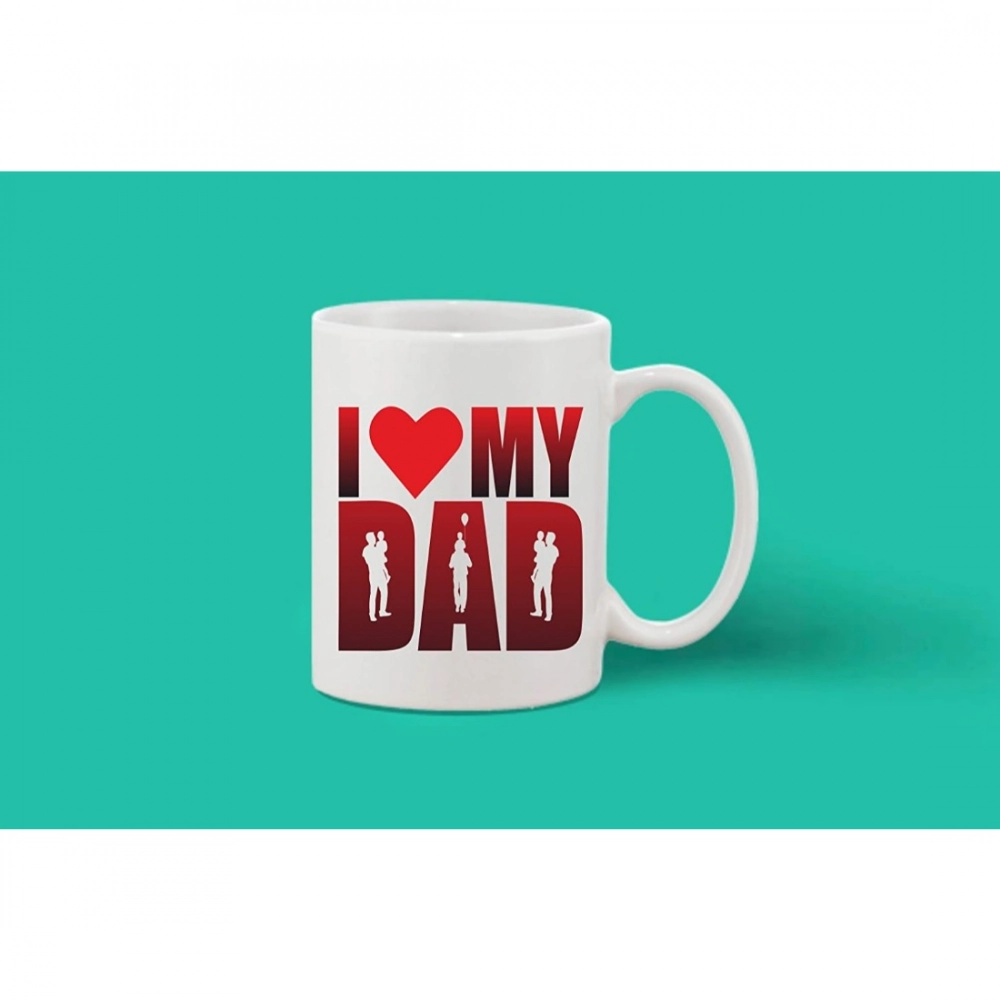 Generic Printed Ceramic Coffee Mug - 1 Pieces, White, 11oz - Image 2