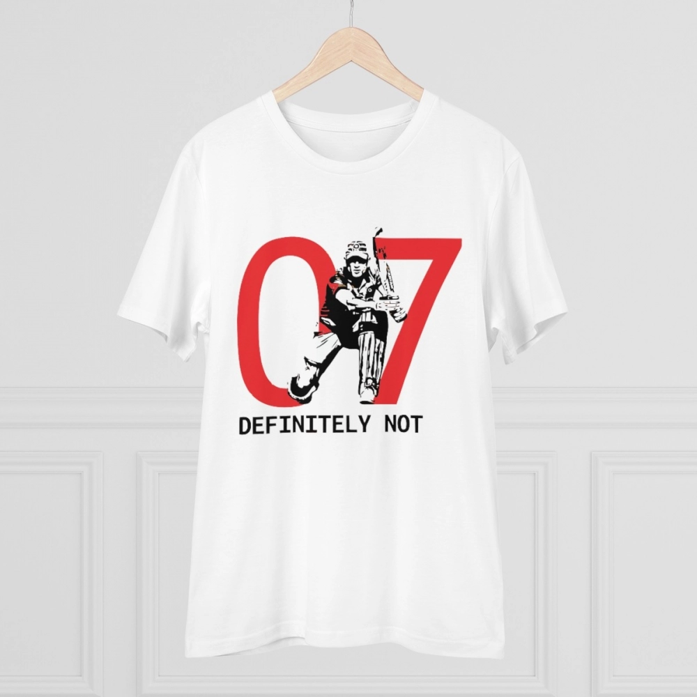 Generic Men's PC Cotton Cricket Design Printed T Shirt (Color: White, Thread Count: 180GSM) - Image 3