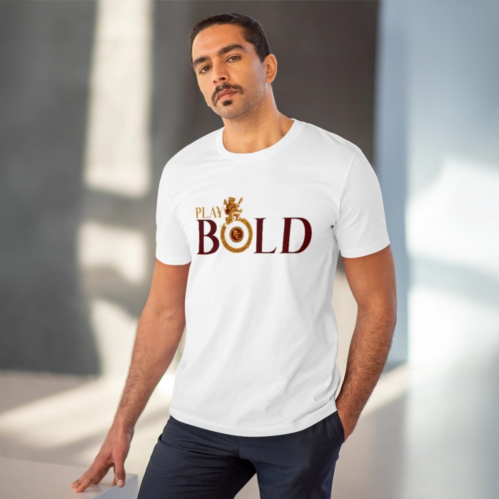 Generic Men's PC Cotton Cricket Design Printed T Shirt (Color: White, Thread Count: 180GSM) - Image 6