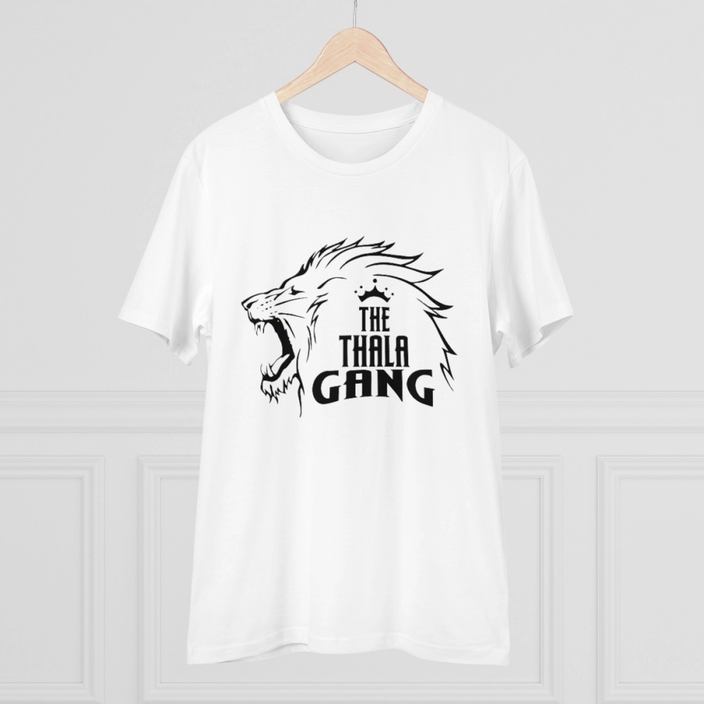 Generic Men's PC Cotton Cricket Design Printed T Shirt (Color: White, Thread Count: 180GSM) - Image 3