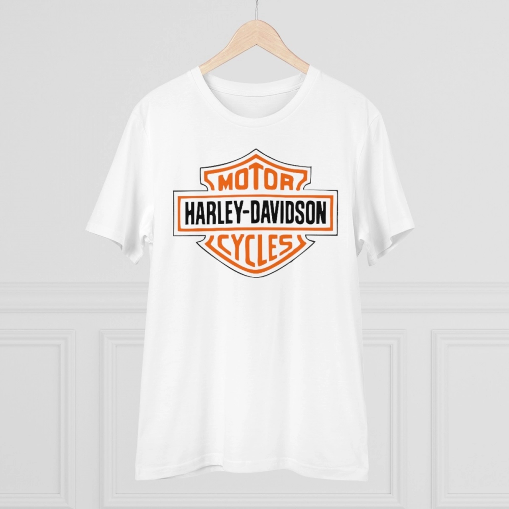 Generic Men's PC Cotton Bike Ride Design Printed T Shirt (Color: White, Thread Count: 180GSM) - Image 3