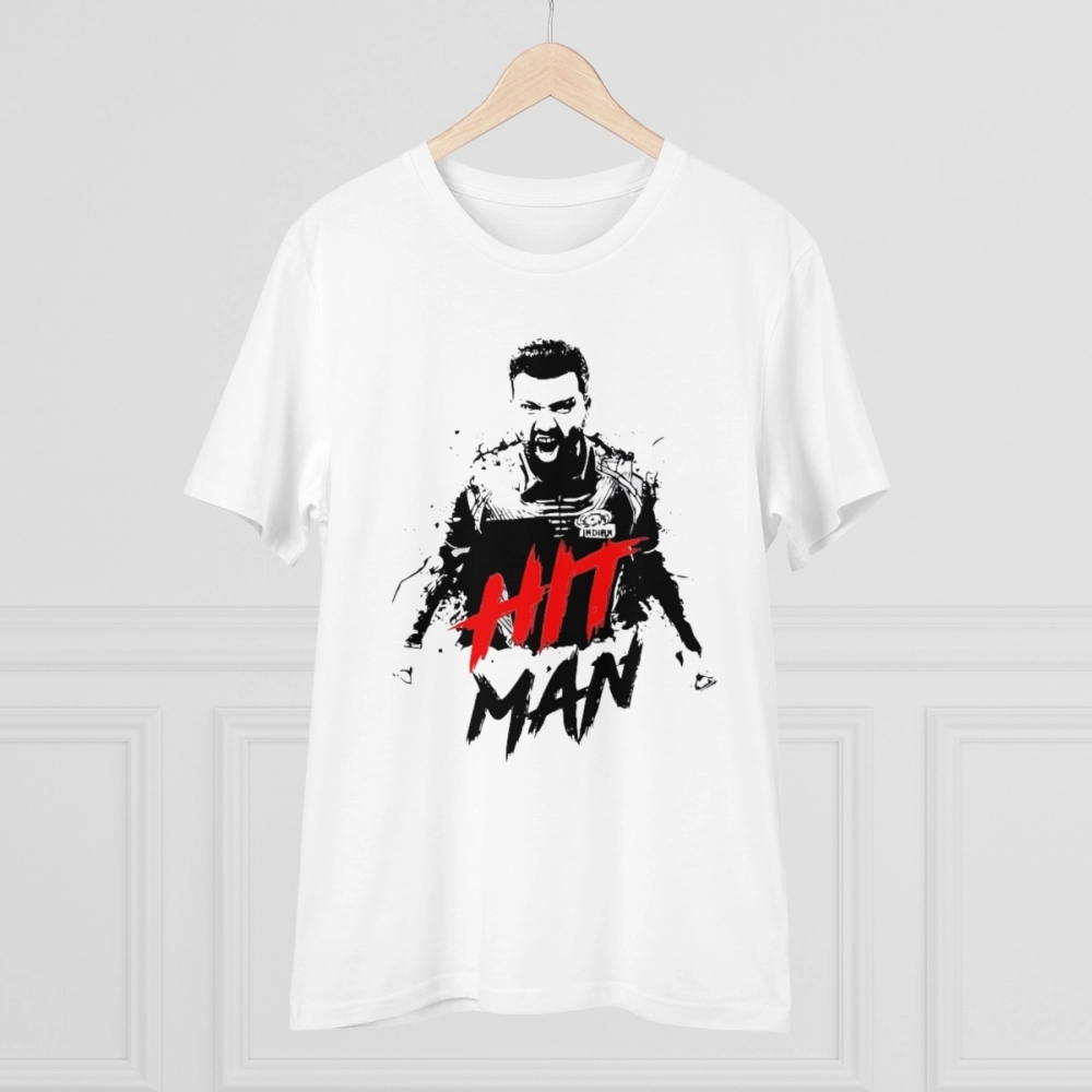 Generic Men's PC Cotton Cricket Design Printed T Shirt (Color: White, Thread Count: 180GSM) - Image 3