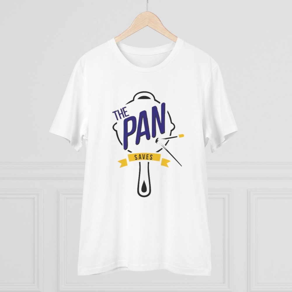 Generic Men's PC Cotton The Pan Pubg Printed T Shirt (Color: White, Thread Count: 180GSM) - Image 3