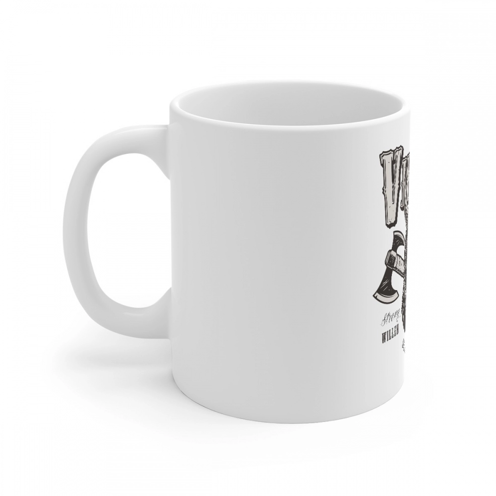 Generic Ceramic Gorila Desing Printed Coffee Mug (Color: White, Capacity:330ml) - Image 5
