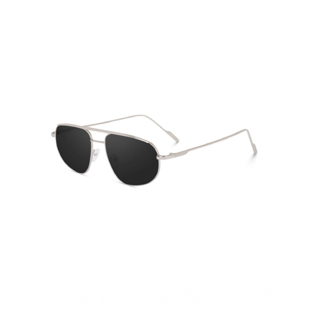 Generic Classic Unisex UV400 Protection Sunglasses (Silver) - Image 4