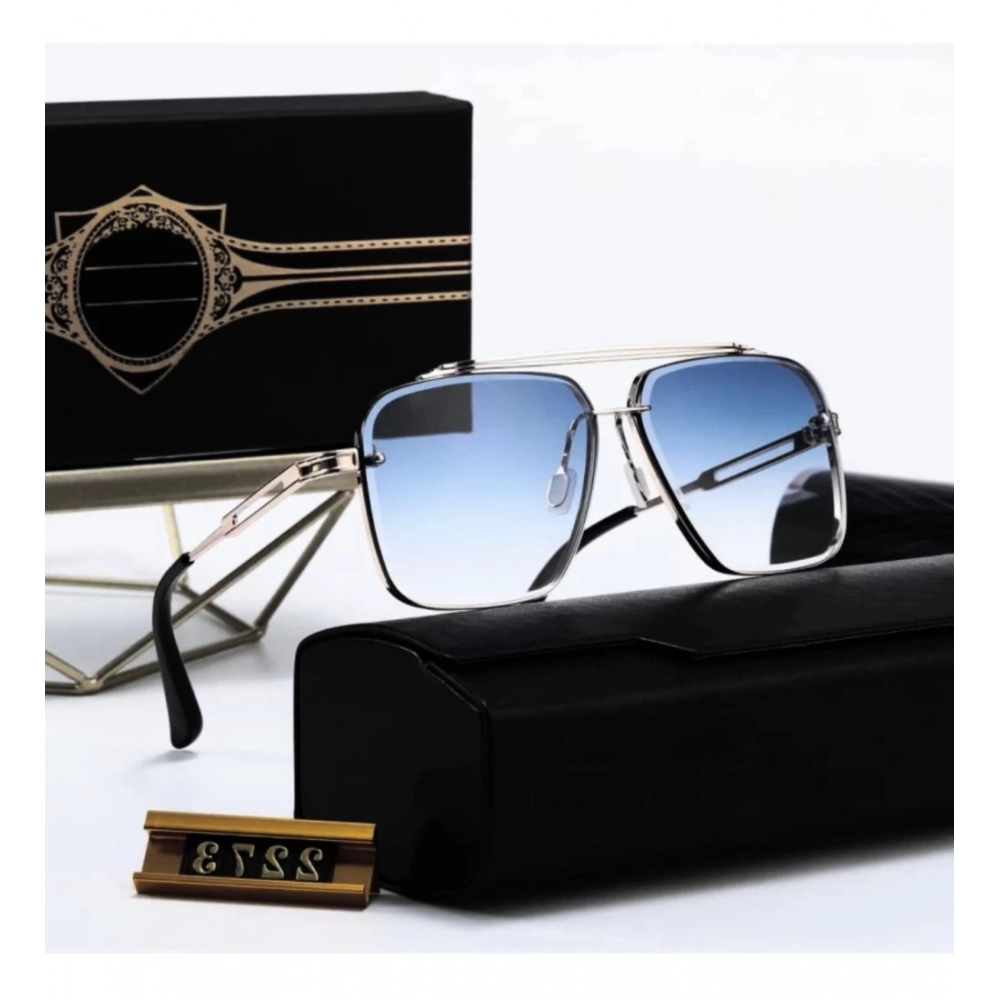 Generic Classic Unisex UV400 Protection Sunglasses (Blue) - Image 5