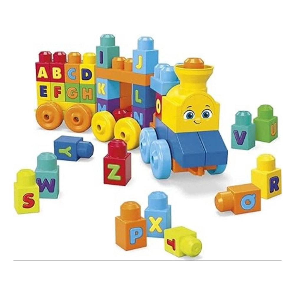 38_Pcs Set Jumbo Train Blocks | Plastic | Educational Toys | 3+ Years - Image 3