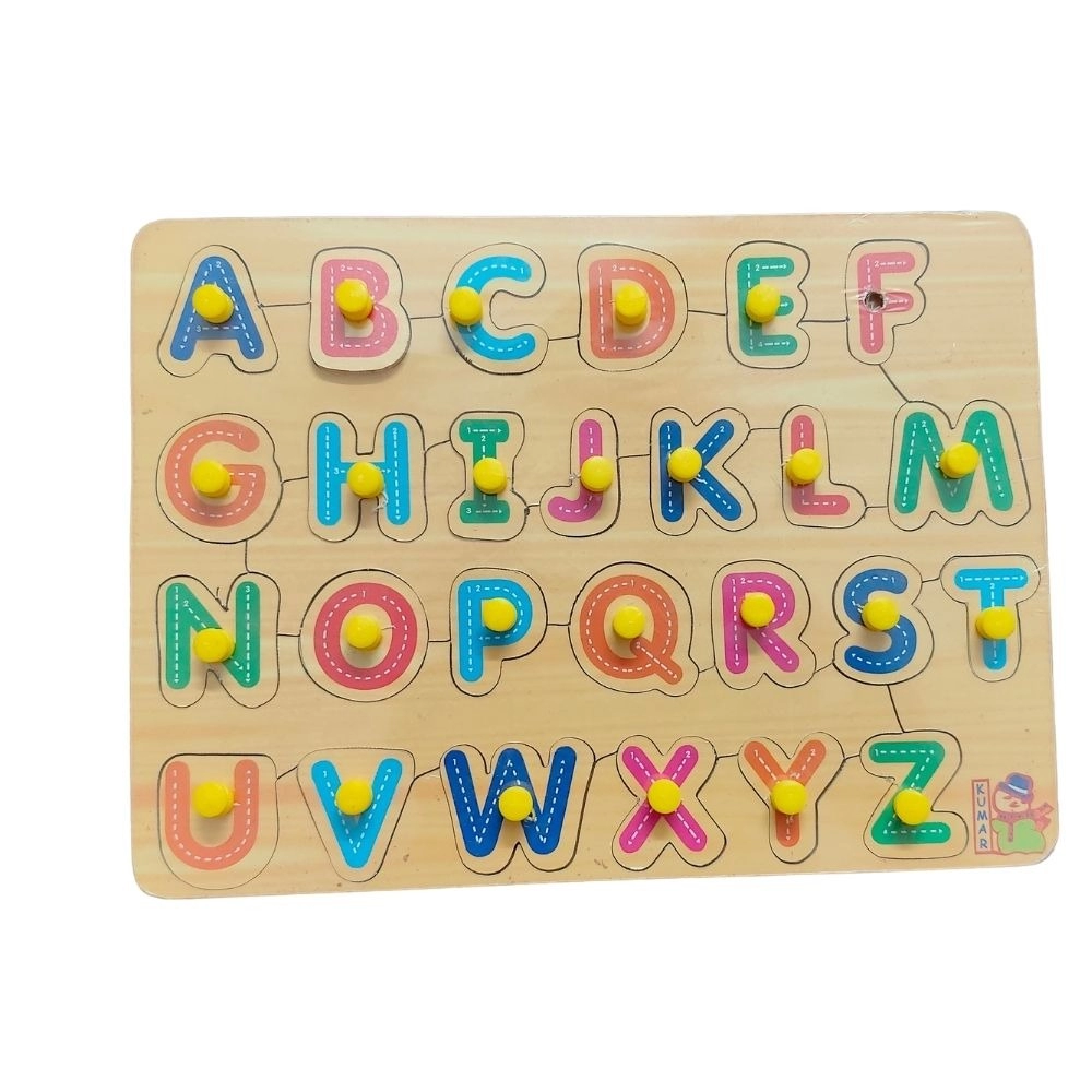 Alphapet Wooden Puzzle | Wooden | Educational Toys| 3+ Years