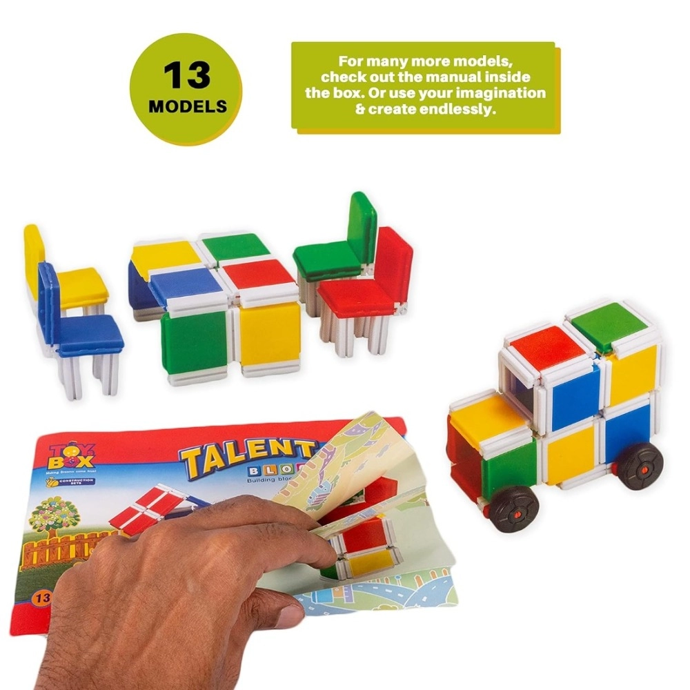 66_Pcs Set Talent Small Block | Plastic | Educational Toys | 3+ Years - Image 6