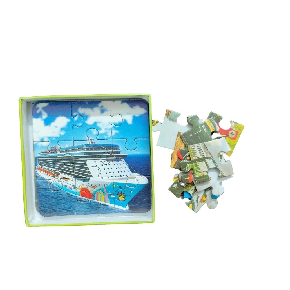 4_Pcs Set Transport Puzzle | Cardboard | Educational Toys| 3+ Years - Image 2