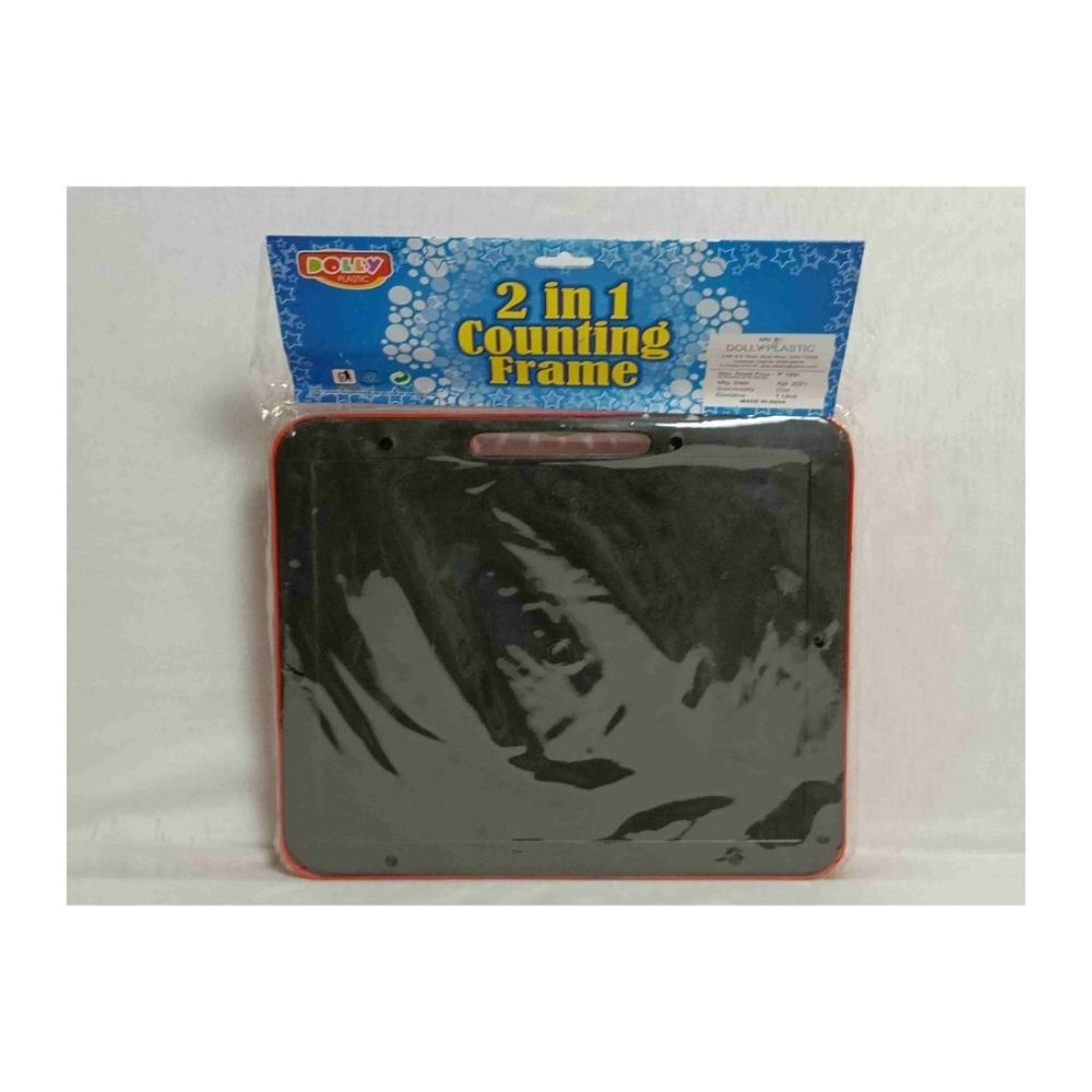 2 in 1 Counting Frame | Plastic | Educational Toys | 3+ Years - Image 3