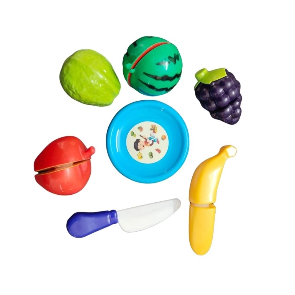 5_Pcs Set Cutting Fruits | Plastic | Toys| 1+ Years - Image 3