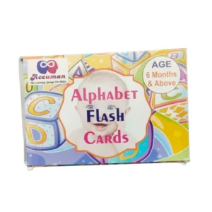 Alphapet Flash cards | Cardboard | Educational Toys| 2+ Years
