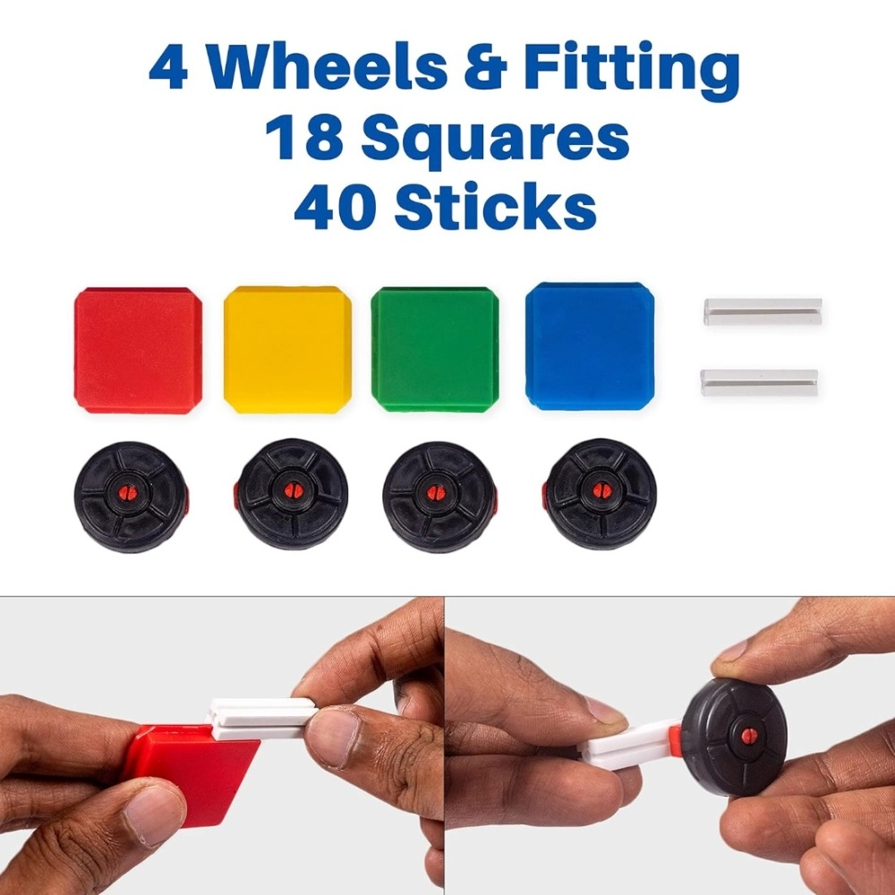 66_Pcs Set Talent Small Block | Plastic | Educational Toys | 3+ Years - Image 5