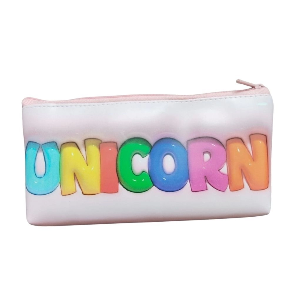 Unicorn Pencil Pouch | Canvas | Stationery | 3+ Years - Image 2