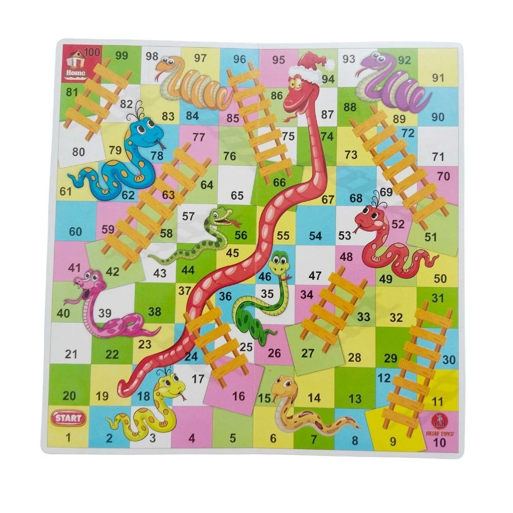 Snakes& Ladders | Cardboard | Educational Toys - Image 4