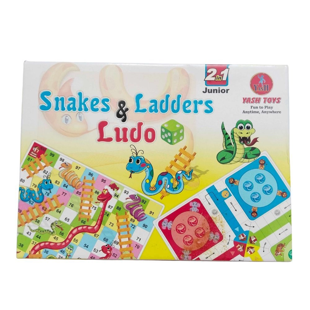 Snakes& Ladders | Cardboard | Educational Toys