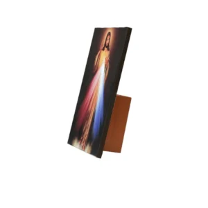 Generic Wooden Divine Mercy Of Jesus Christ Table Top Christian Bible Verses Player (Multicolor)
