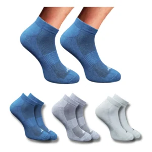 Generic 3_Pair Set Unisex Casual Cotton Printed Low Cut Socks (Multicolor)