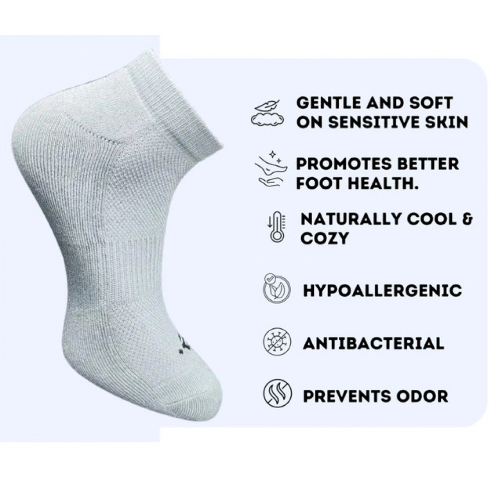 Generic 3_Pair Set Unisex Casual Cotton Printed Low Cut Socks (Multicolor) - Image 3
