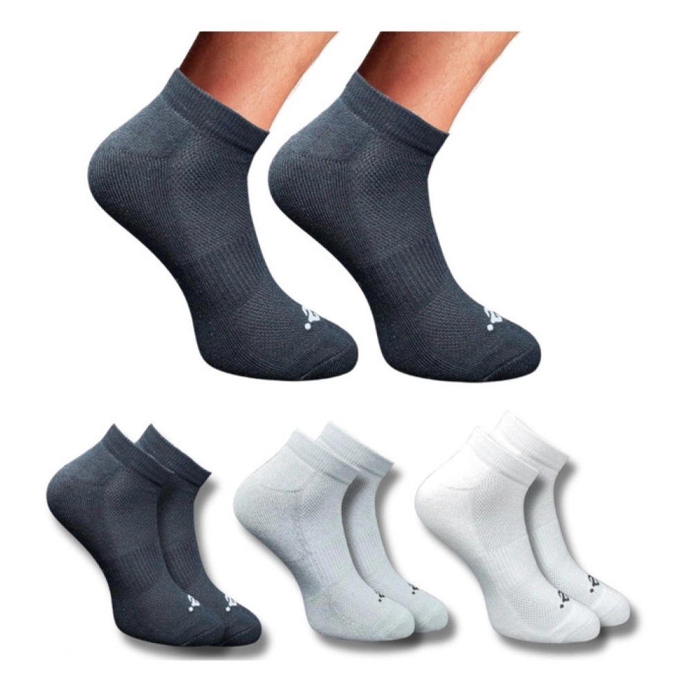 Generic 3_Pair Set Unisex Casual Cotton Printed Low Cut Socks (Multicolor)