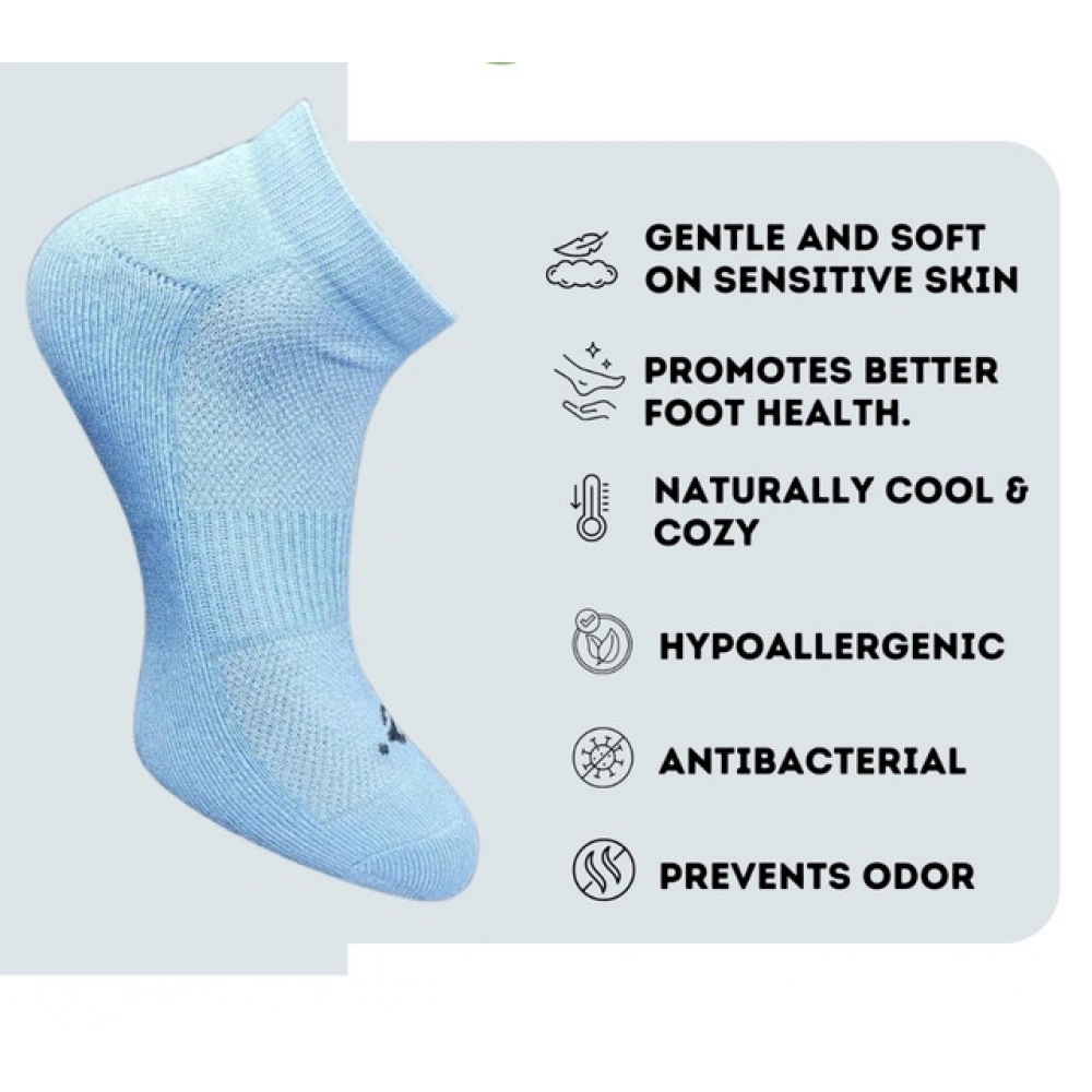 Generic 3_Pair Set Unisex Casual Cotton Printed Low Cut Socks (Multicolor) - Image 3