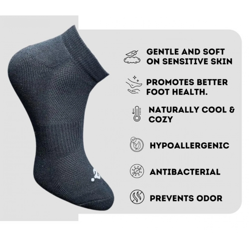 Generic 3_Pair Set Unisex Casual Cotton Printed Low Cut Socks (Multicolor) - Image 3
