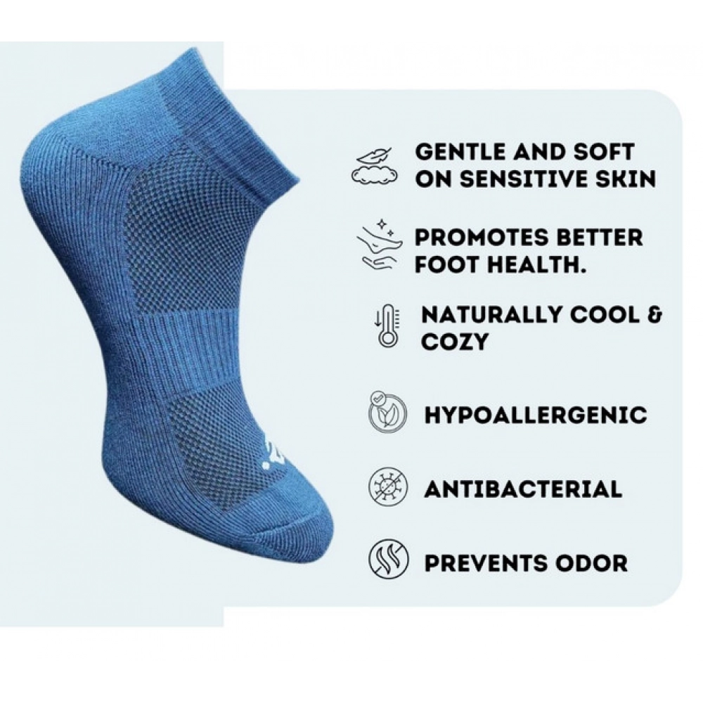 Generic 3_Pair Set Unisex Casual Cotton Printed Low Cut Socks (Multicolor) - Image 3