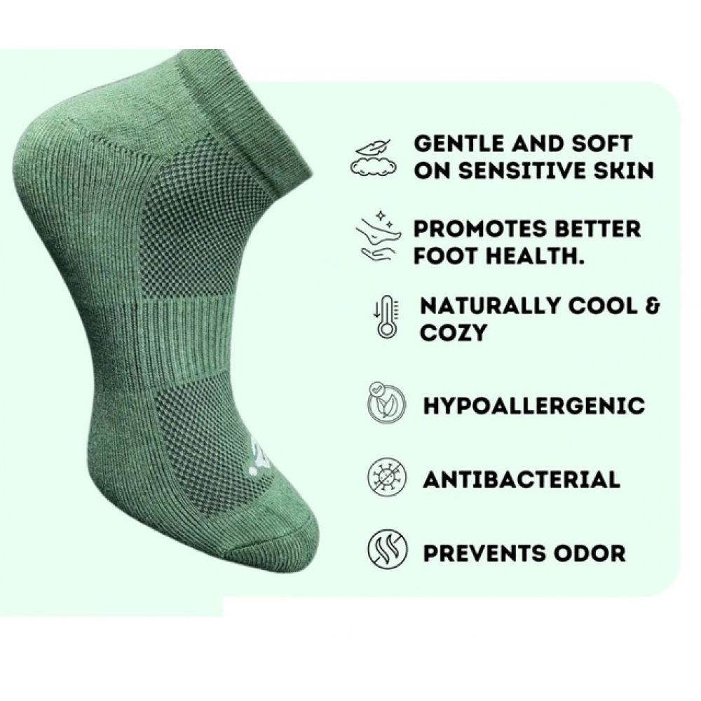 Generic 3_Pair Set Unisex Casual Cotton Printed Low Cut Socks (Multicolor) - Image 3