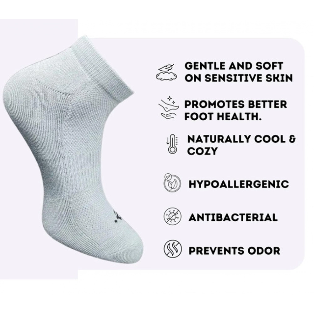 Generic 3_Pair Set Unisex Casual Cotton Printed Low Cut Socks (Multicolor) - Image 2