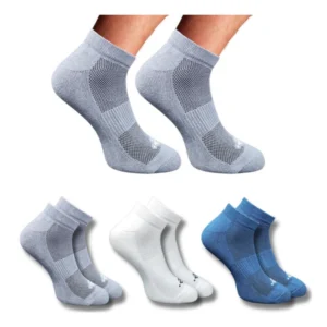Generic 3_Pair Set Unisex Casual Cotton Printed Low Cut Socks (Multicolor)