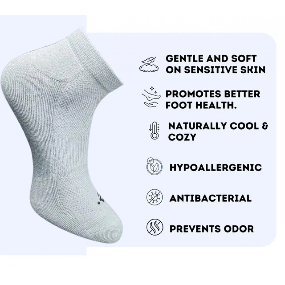 Generic 3_Pair Set Unisex Casual Cotton Printed Low Cut Socks (Multicolor) - Image 3