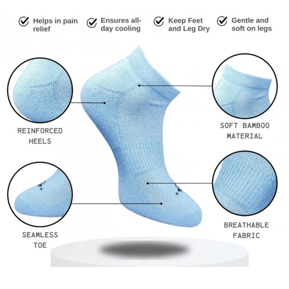 Generic 3_Pair Set Unisex Casual Cotton Printed Low Cut Socks (Multicolor) - Image 2