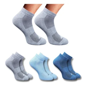 Generic 3_Pair Set Unisex Casual Cotton Printed Low Cut Socks (Multicolor)