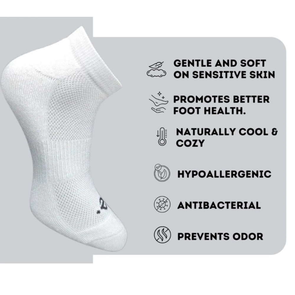 Generic 3_Pair Set Unisex Casual Cotton Printed Low Cut Socks (Multicolor) - Image 3