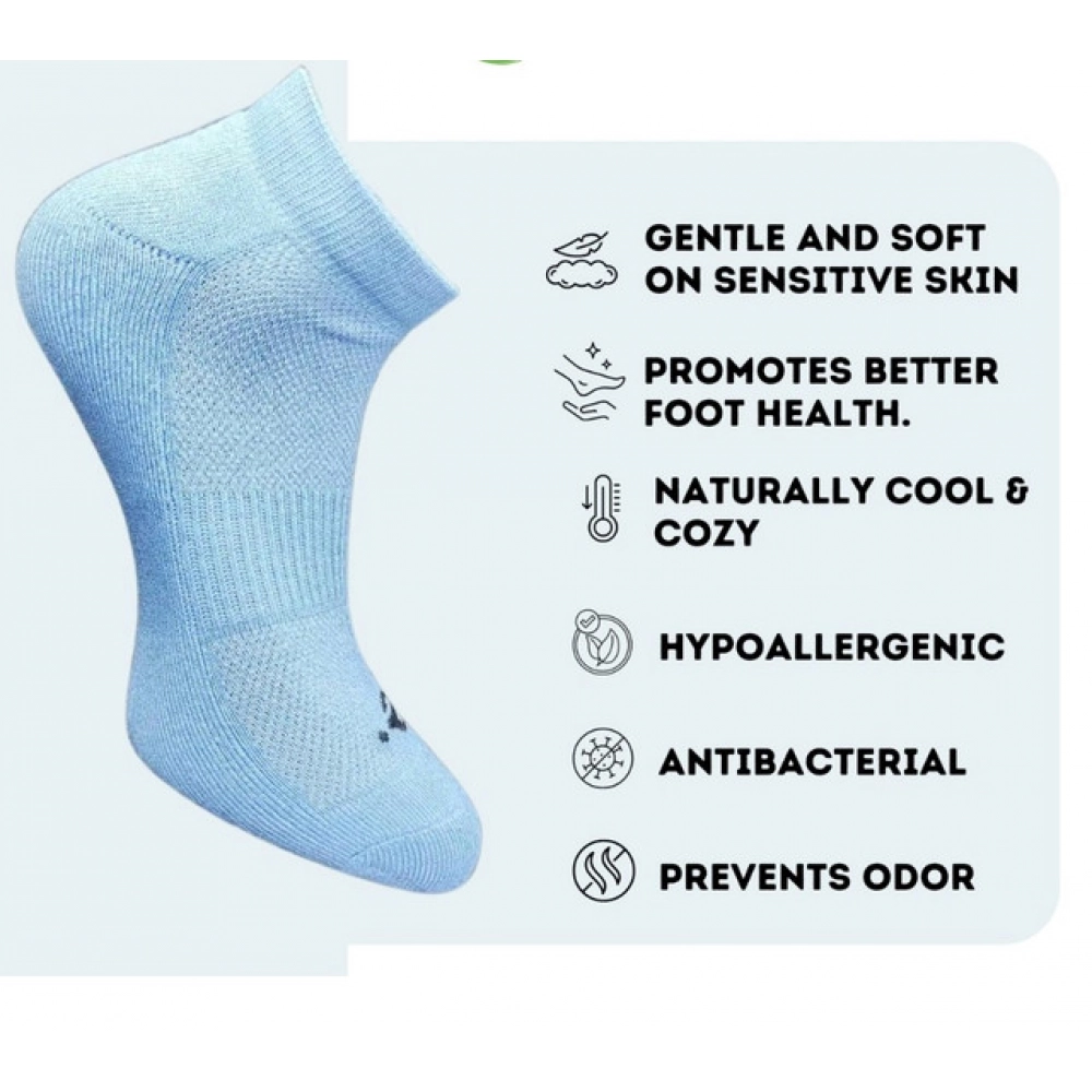 Generic 3_Pair Set Unisex Casual Cotton Printed Low Cut Socks (Multicolor) - Image 3
