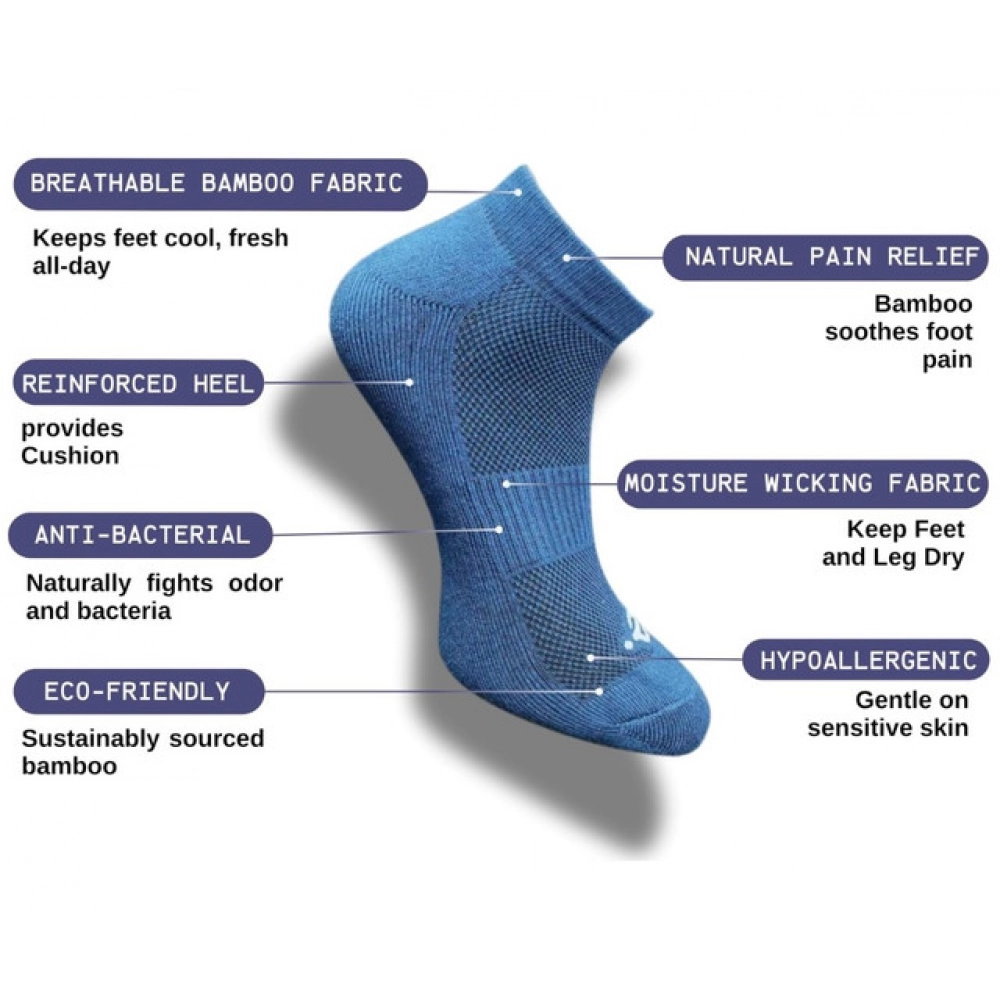 Generic 3_Pair Set Unisex Casual Cotton Printed Low Cut Socks (Multicolor) - Image 4