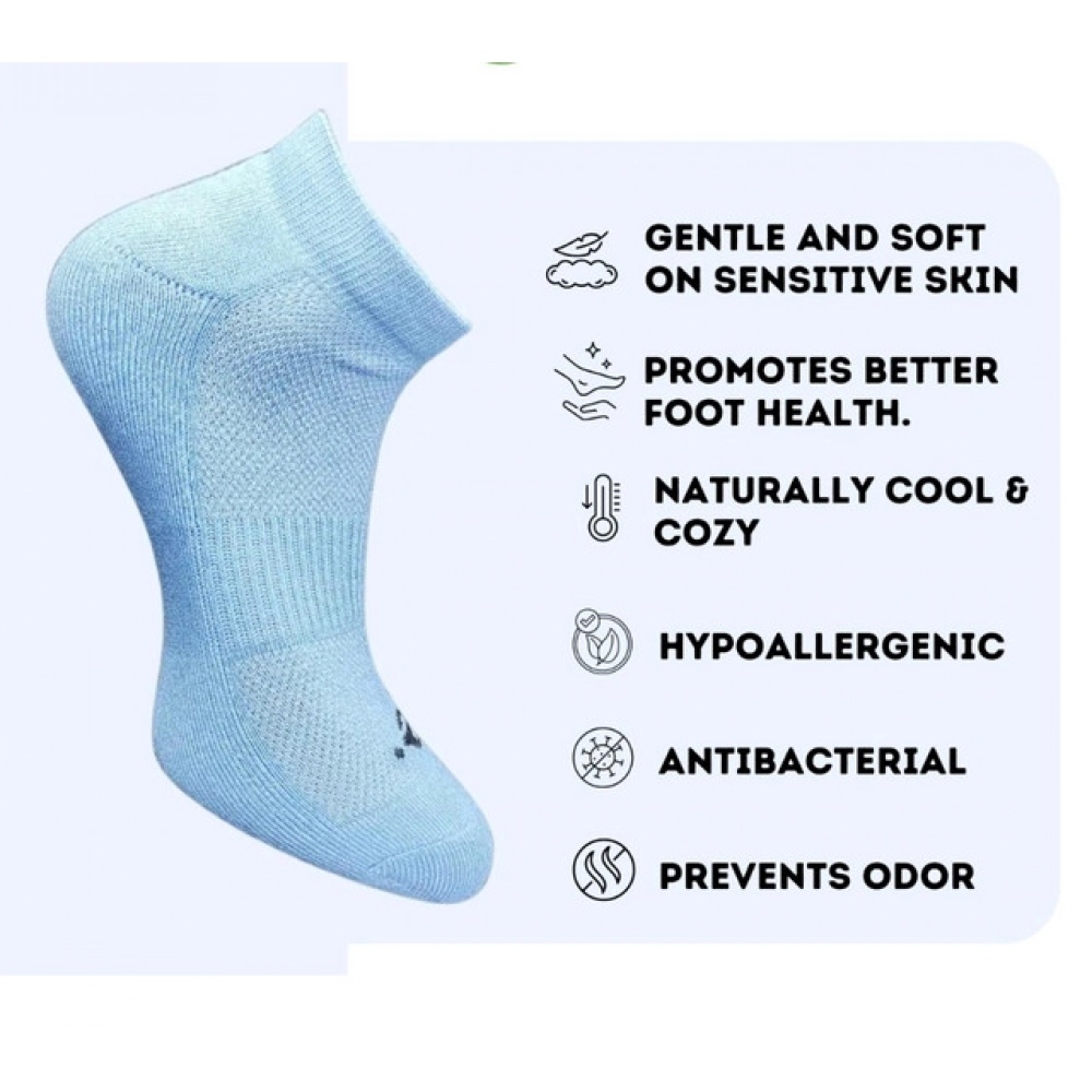 Generic 3_Pair Set Unisex Casual Cotton Printed Low Cut Socks (Multicolor) - Image 3