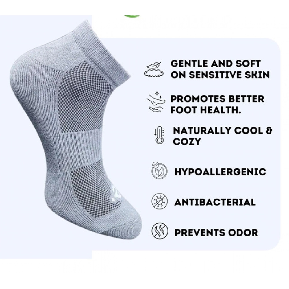 Generic 3_Pair Set Unisex Casual Cotton Printed Low Cut Socks (Multicolor) - Image 3