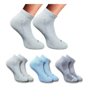 Generic 3_Pair Set Unisex Casual Cotton Printed Low Cut Socks (Multicolor)