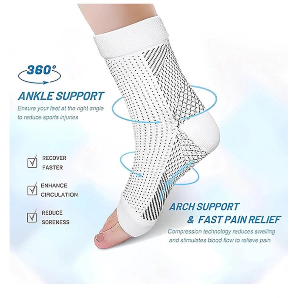 Generic 3_Pair Set Unisex Casual Cotton Printed Ankle Length Support Socks (Multicolor) - Image 2