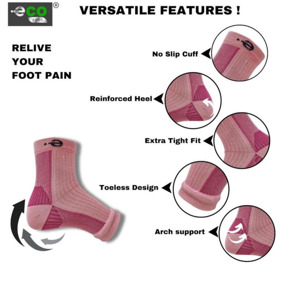 Generic 3_Pair Set Unisex Casual Cotton Printed Ankle Length Support Socks (Multicolor) - Image 2