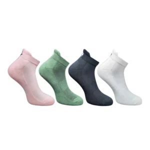 Generic 4_Pair Set Unisex Casual Bamboo Cotton Printed Ankle Length Socks (Multicolor)