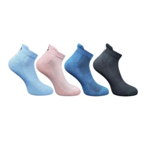 Generic 4_Pair Set Unisex Casual Bamboo Cotton Printed Ankle Length Socks (Multicolor)